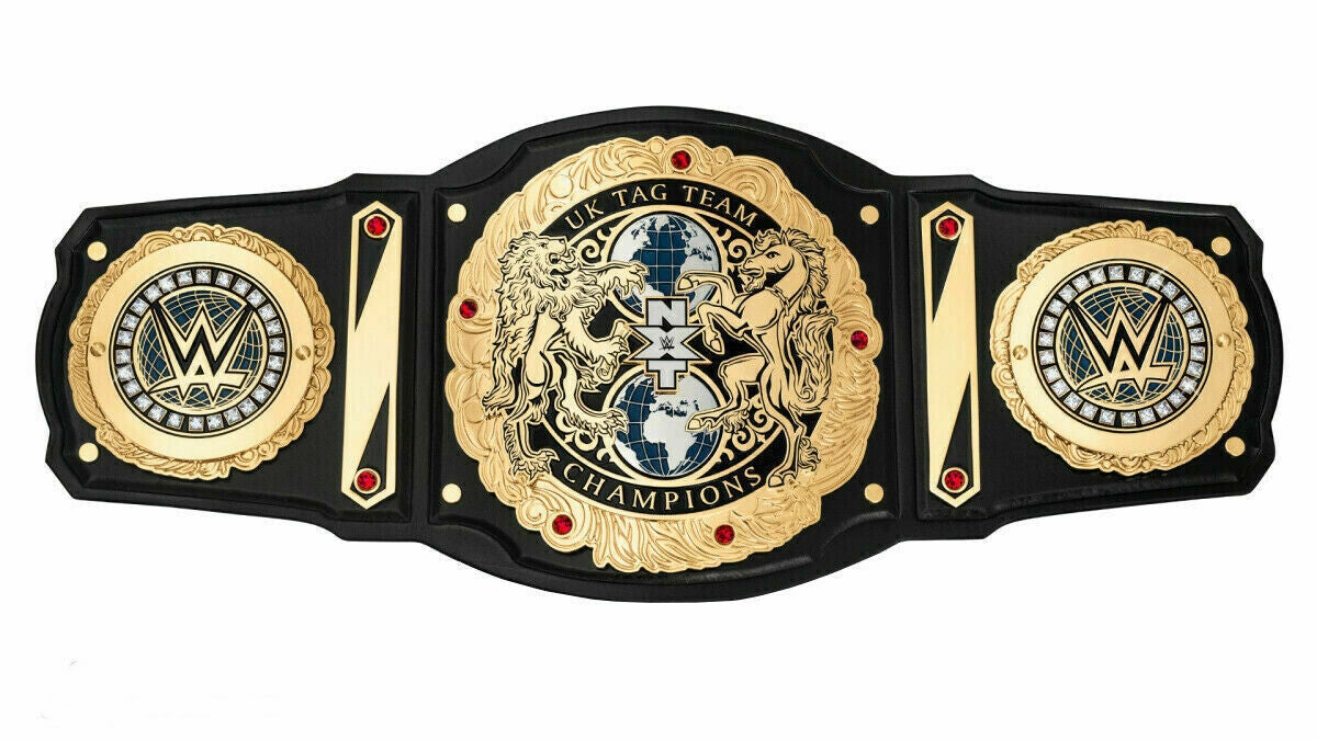 WWE Championship UK Title NXT Tag Team World Wrestling Champion Belt