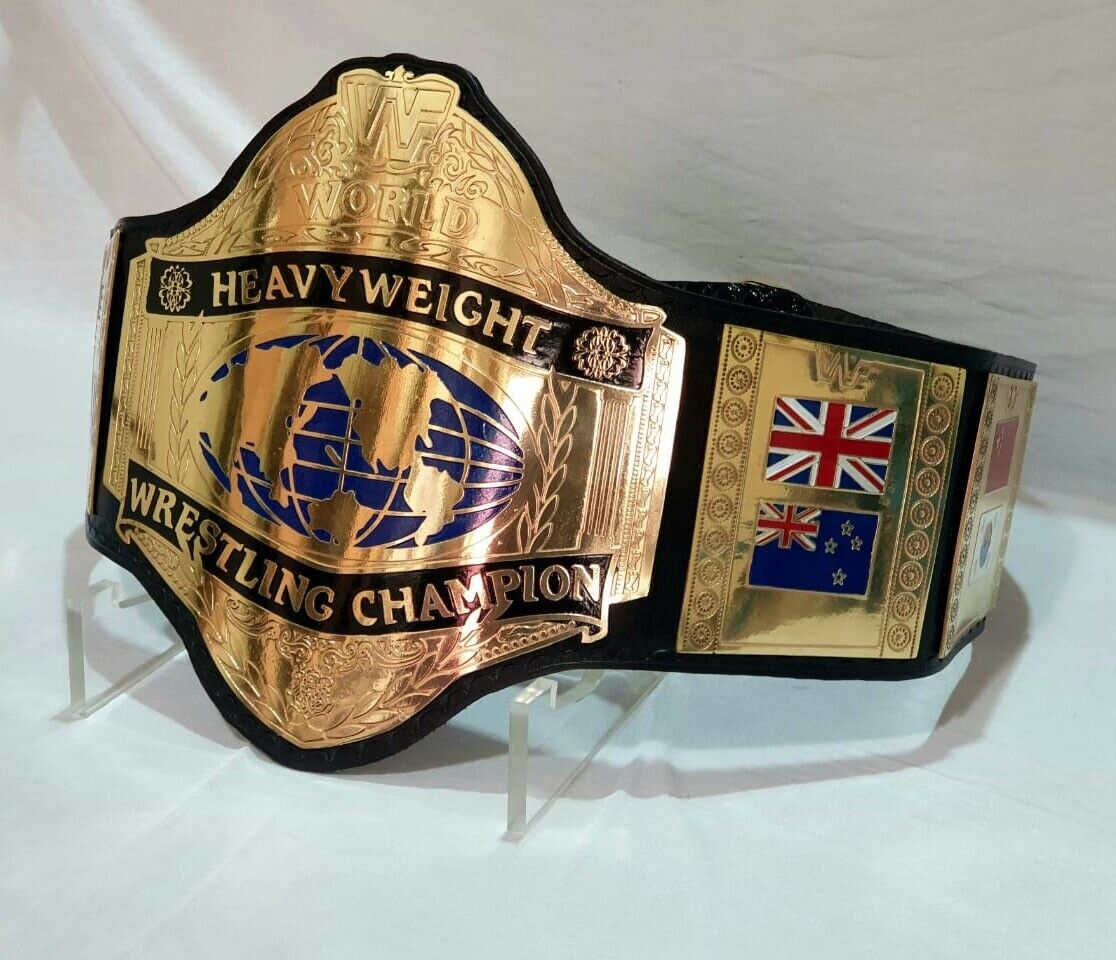 WWWF Title Hulk Hogan World Wrestling Federation Championship Belt